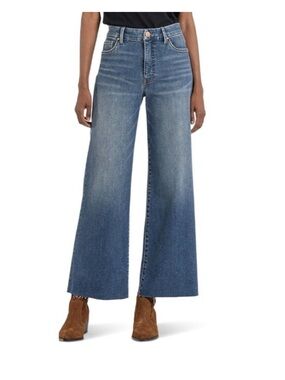 Kut From The Kloth Meg Fab Ab High Rise Wide Leg Jeans